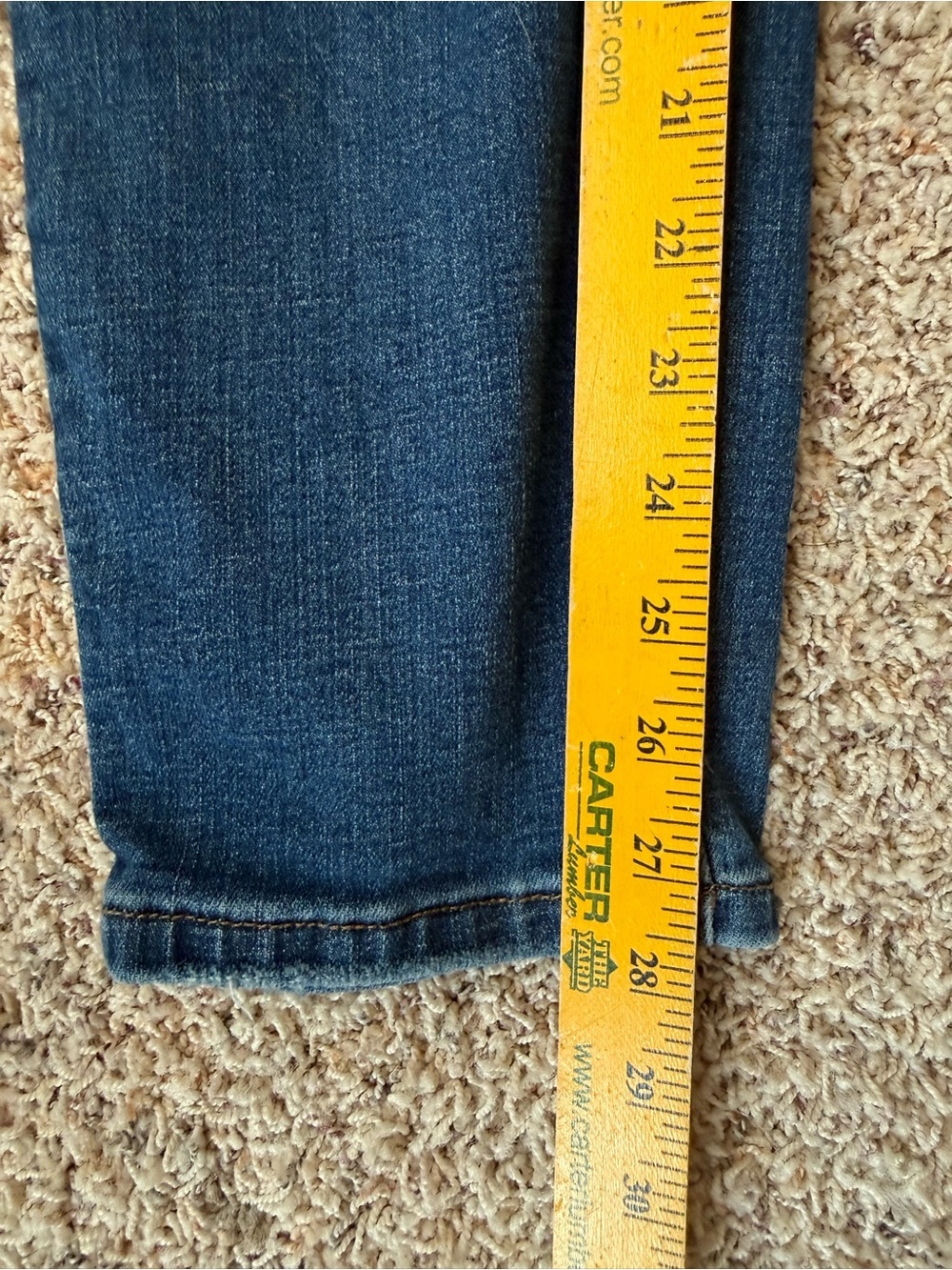 Judy Blue Jeans Women 25 Distressed Boyfriend Fit Dark Wash Boutique Preppy - Picture 7 of 13